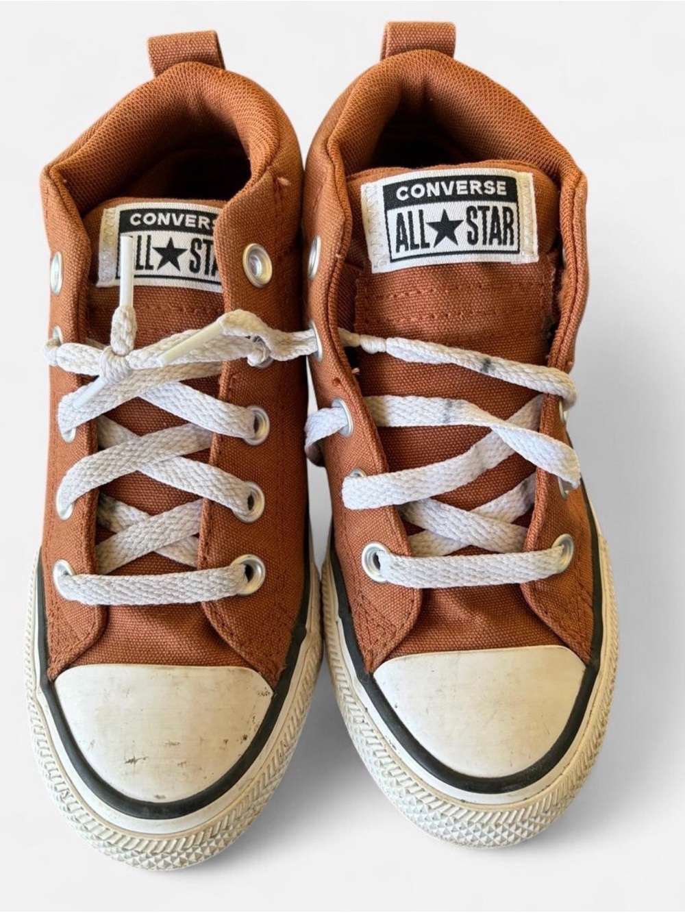 Converse Kids' All Star Low Top Sneakers - Rust Orange